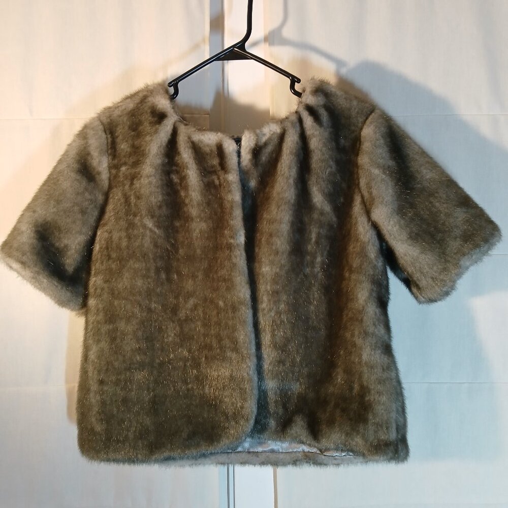 Simply Vera Vera Wang | Faux Fur Shrug Coat